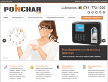 Tablet Screenshot of ponchar.com